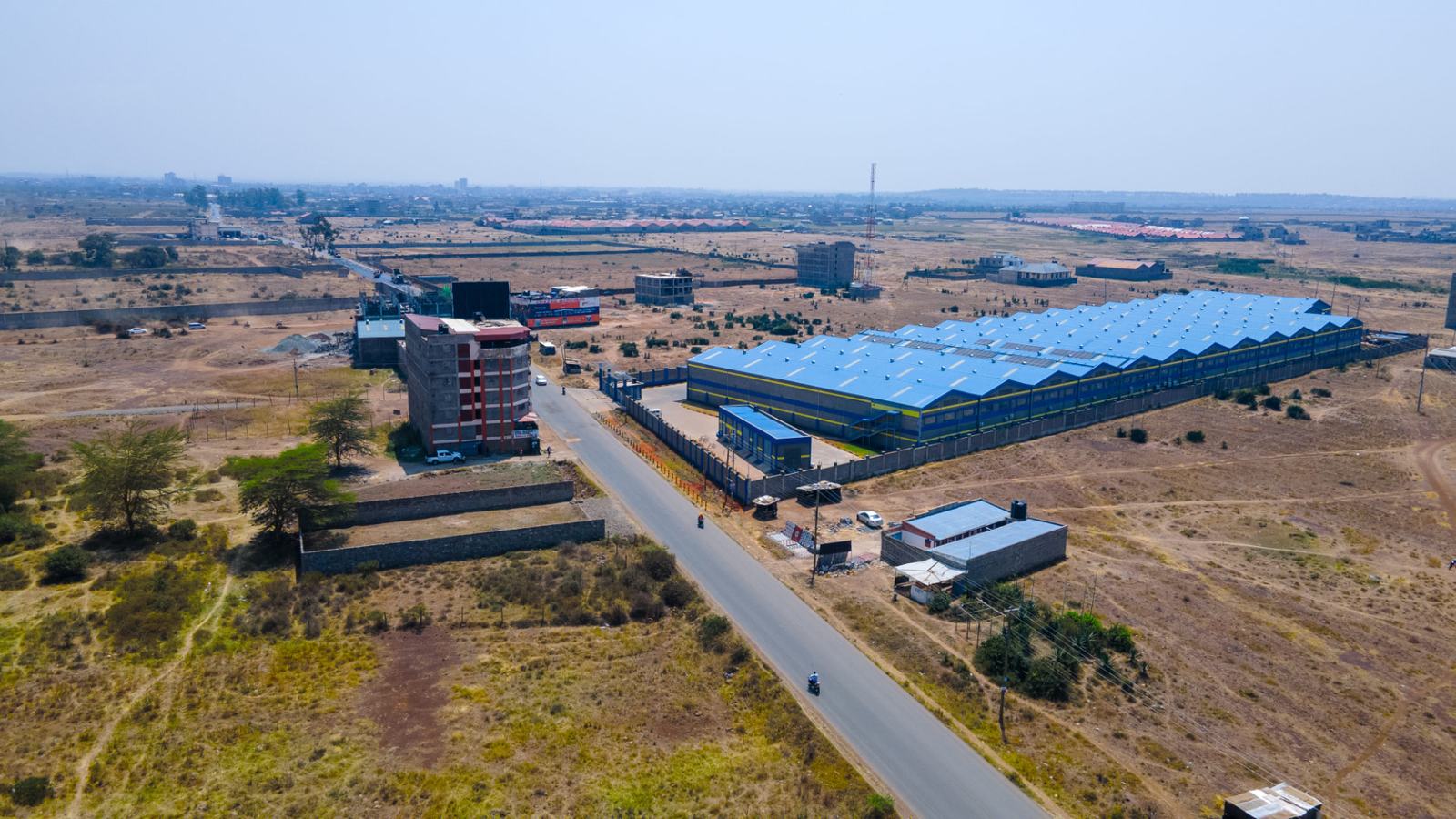 Juja Farm Road & Growing Industry near Jewels Delight Garden, Juja